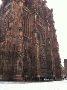 Cathedrals have a way of making people feel small. I think this is intentional.